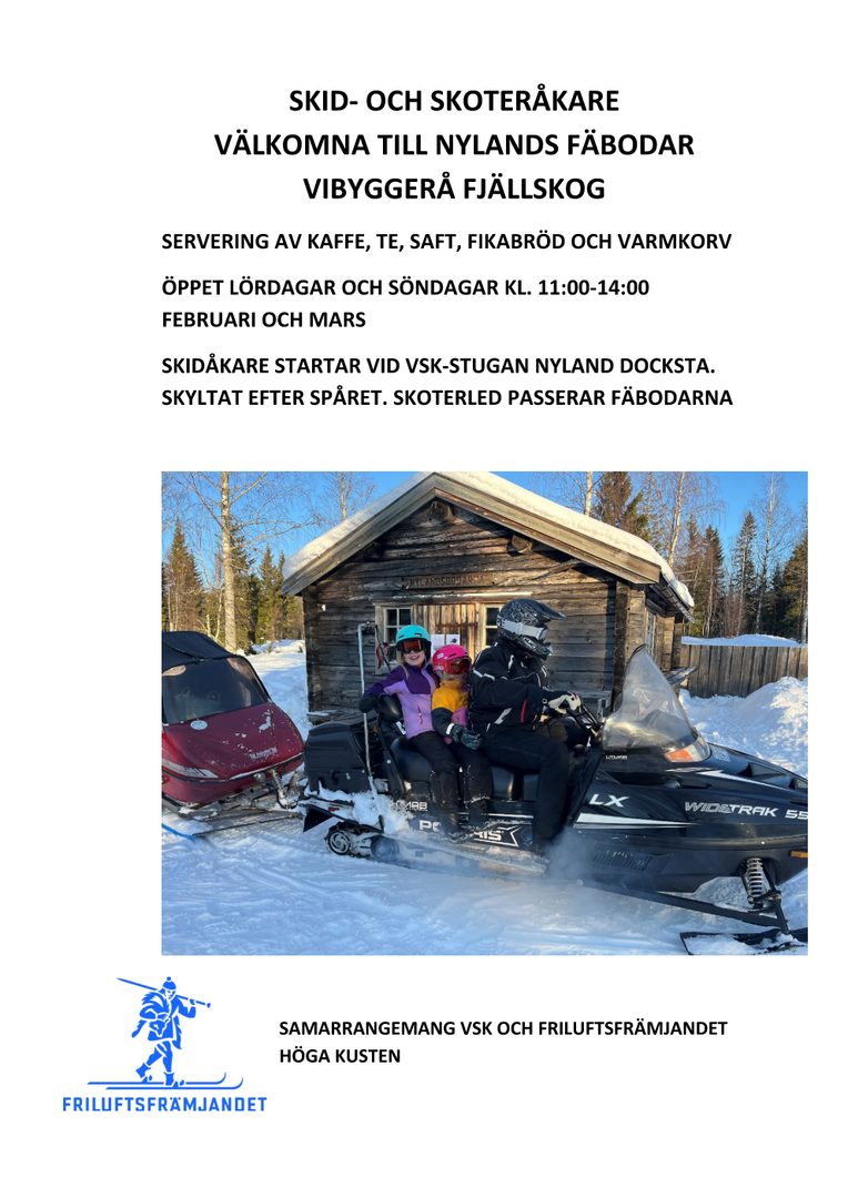 NYLANDS FÄBODAR, VIBYGGERÅ FJÄLLSKOG.