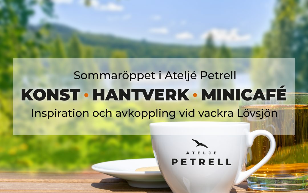 Konst, hantverk och minicafé i Lövsjö