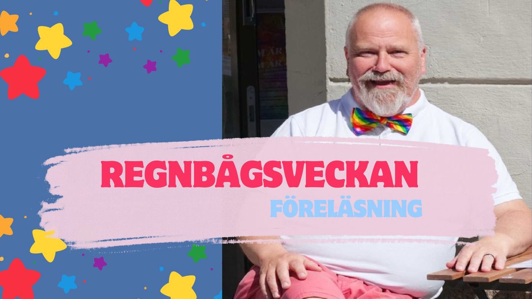 Regnbågsveckan: Föreläsning med Torbjörn - Ofrivillig ensamhet 55+